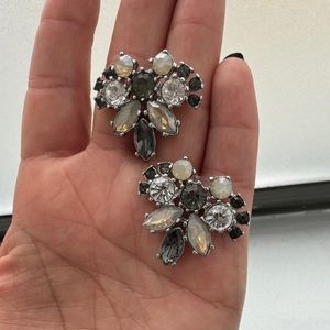 Stud costume earrings.